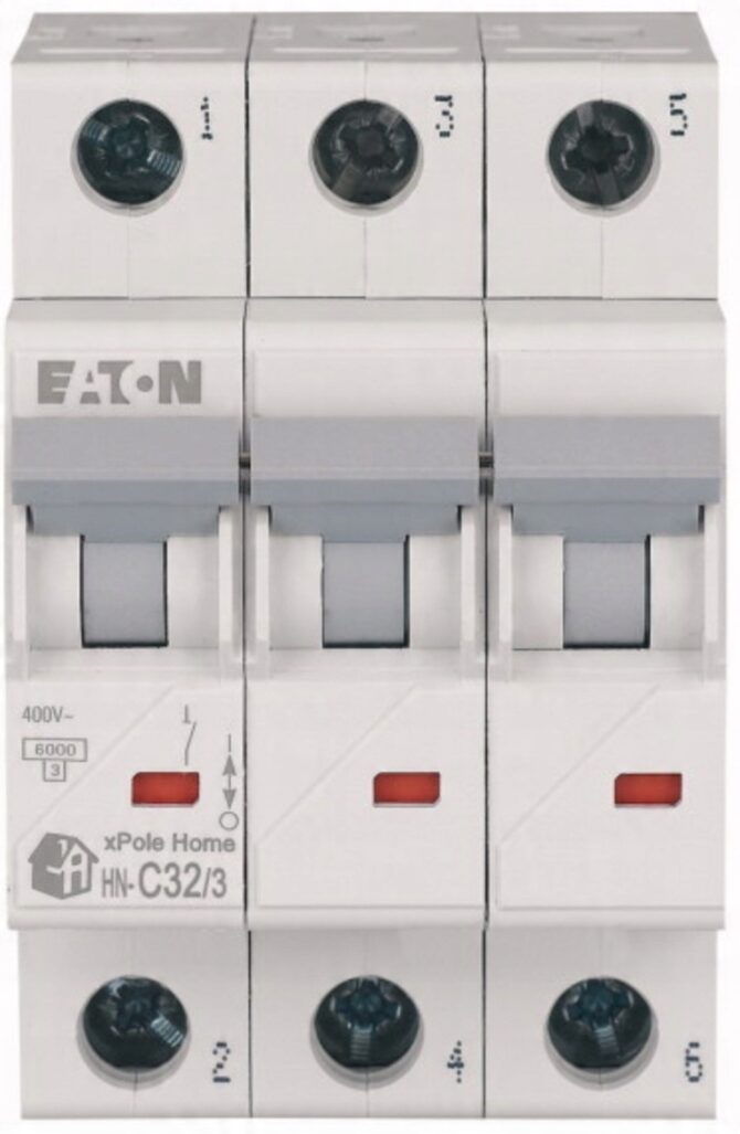 EATON WYŁĄCZNIK NADPRĄDOWY C 32A 3 BIEGUN HN-C32/3 194894 - obrazek 3