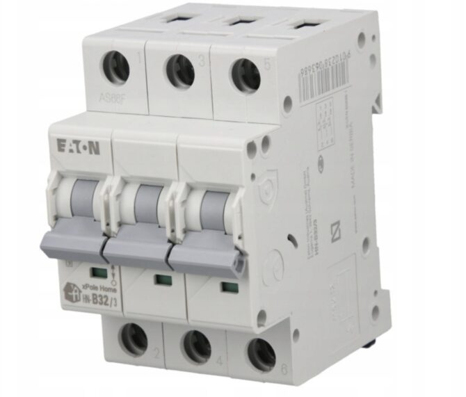 EATON WYŁĄCZNIK NADPRĄDOWY B 32A 3 BIEGUN HN-B32/3 194884
