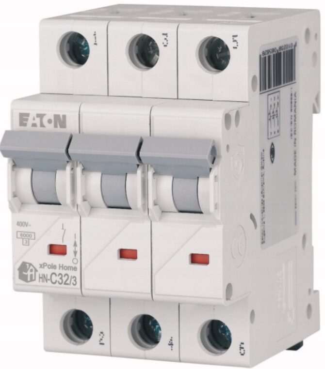 EATON WYŁĄCZNIK NADPRĄDOWY C 32A 3 BIEGUN HN-C32/3 194894