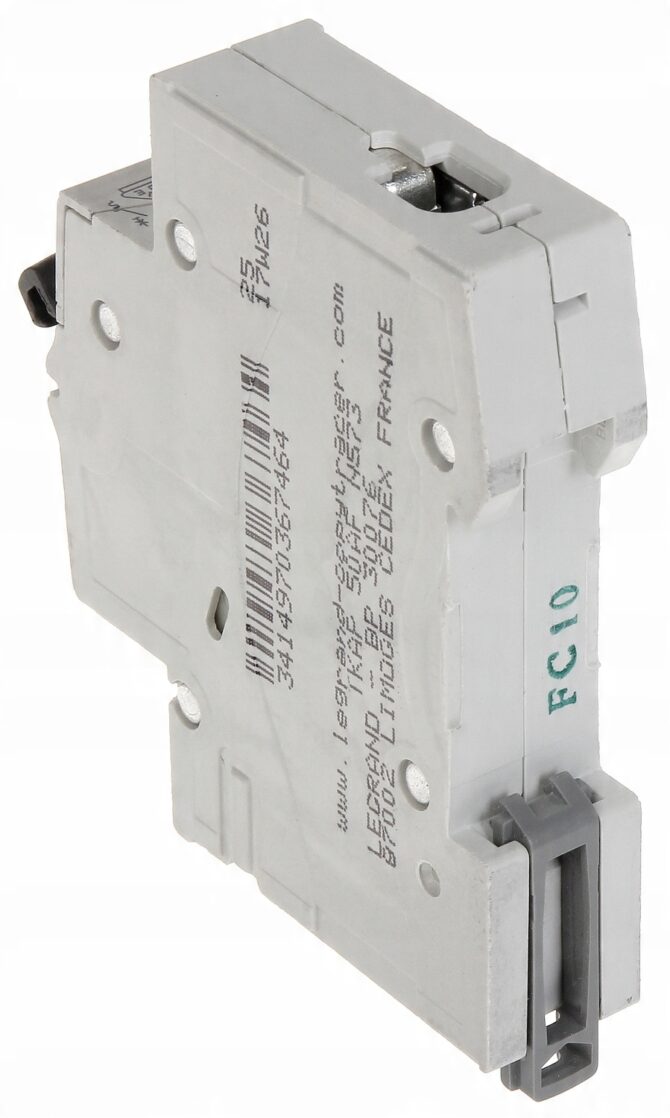 RX3 WYŁĄCZNIK NADPRĄDOWY C 10A 1P 1M 6KA 419200 - obrazek 6