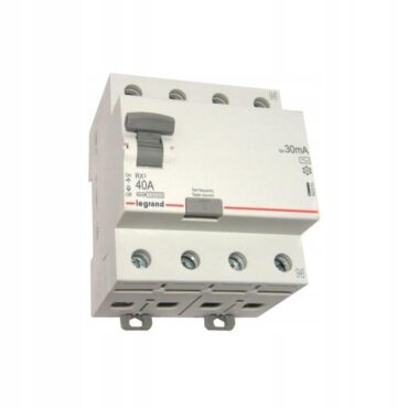 RX3 40A/ 30MA/AC WYŁĄCZNIK RÓŻNICOWY 40A 4P 4M 30MA AC 6KA 402063