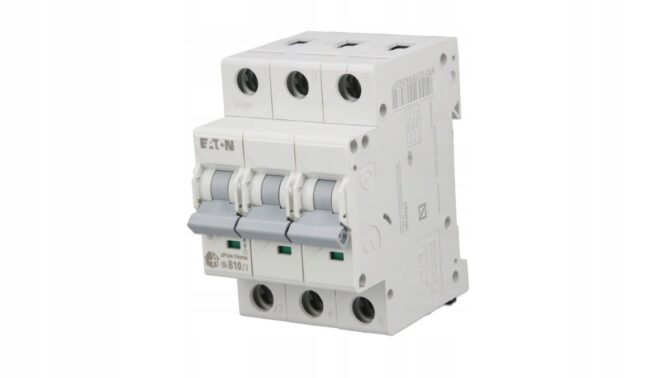 EATON WYŁĄCZNIK NADPRĄDOWY B 10A 3 BIEGUN HN-B10/3 194879 - obrazek 2