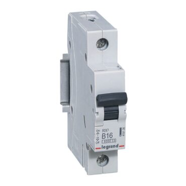 RX3 WYŁĄCZNIK NADPRĄDOWY B 16A 1P 1M 6KA 419136