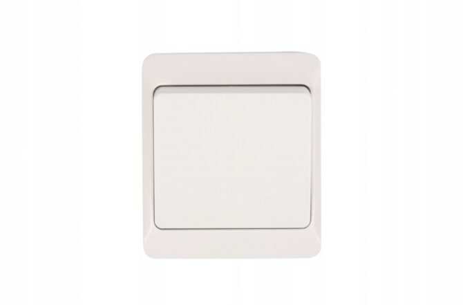 HERMES BIAŁY ŁĄCZNIK NT UNIWERSALNY IP44 ZACISKI ŚRUBOWE 10AX 250V 0331-02