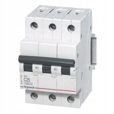 RX3 WYŁĄCZNIK NADPRĄDOWY C 25A 3P 3M 6KA 419237