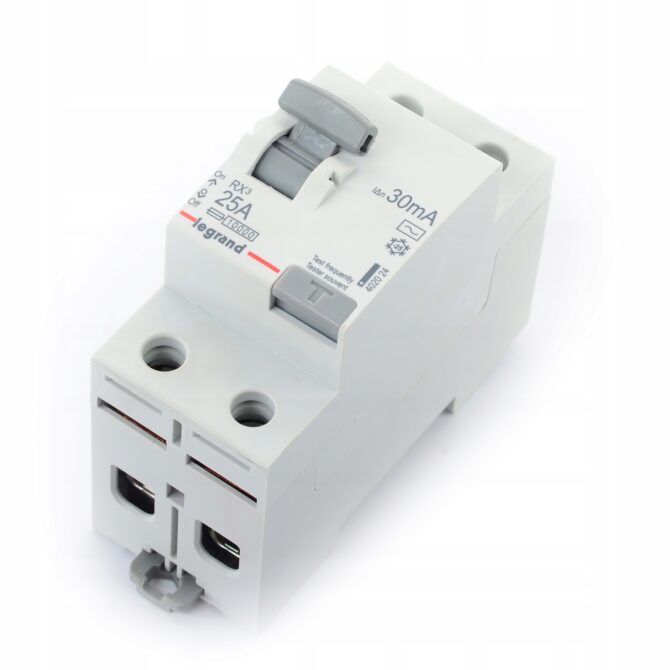RX3 25A/ 30MA/AC WYŁĄCZNIK RÓŻNICOWY 25A 2P 2M 30MA AC 6KA 402024 - obrazek 12
