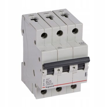 RX3 WYŁĄCZNIK NADPRĄDOWY B 25A 3P 3M 6KA 419171