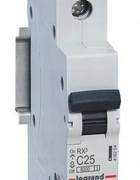 RX3 WYŁĄCZNIK NADPRĄDOWY C 25A 1P 1M 6KA 419204