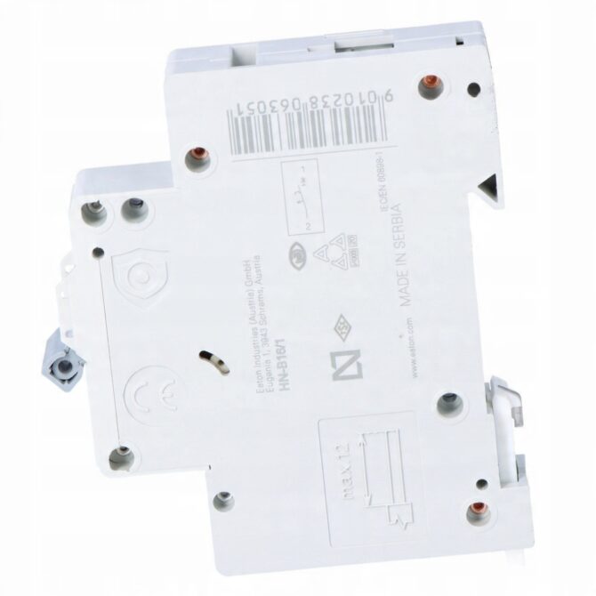 EATON WYŁĄCZNIK NADPRĄDOWY B 16A 1 BIEGUN HN-B16/1 194821 - obrazek 10
