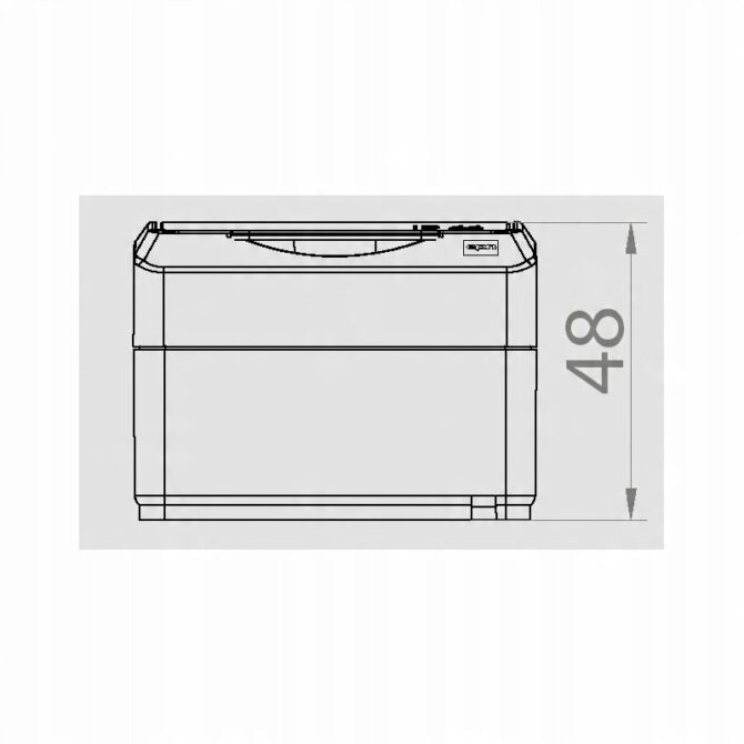 HERMES CZARNY GNIAZDO NT 1X Z/U Z KLAPKĄ 2P+Z IP44 ZACISKI ŚRUBOWE 16A 250V - obrazek 4
