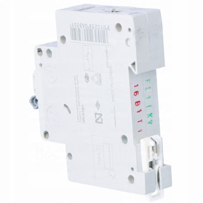 EATON WYŁĄCZNIK NADPRĄDOWY B 16A 1 BIEGUN HN-B16/1 194821 - obrazek 9