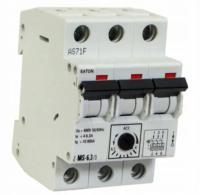 Z-MS- 6.3/3 WYŁĄCZNIK SILNIKOWY 6.3A 230V AC 10KA 248410 - obrazek 11
