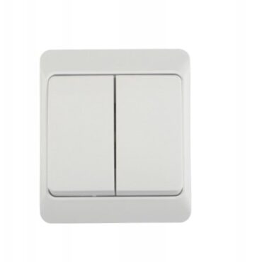 HERMES BIAŁY ŁĄCZNIK NT SERYJNY IP44 ZACISKI ŚRUBOWE 10AX 250V 0332-02