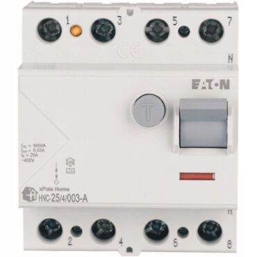 EATON WYŁĄCZNIK RÓŻNICOWOPRĄDOWY 25A HNC-25/4/003-A 194687