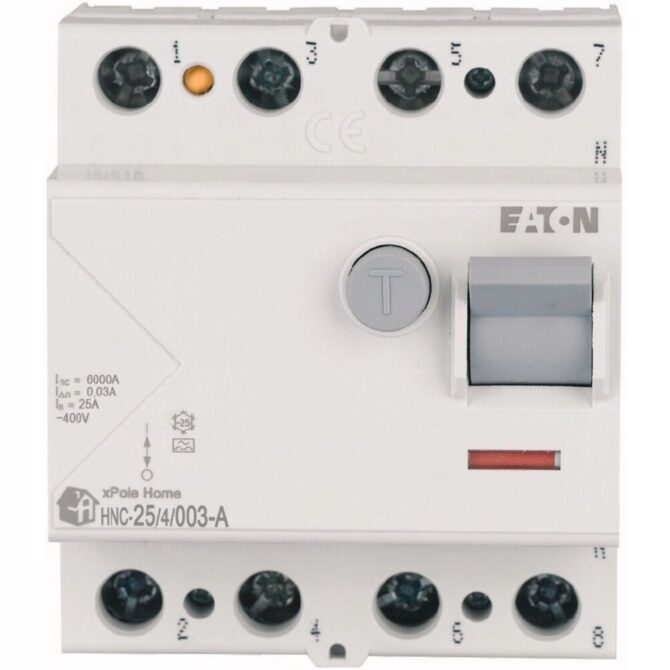 EATON WYŁĄCZNIK RÓŻNICOWOPRĄDOWY 25A HNC-25/4/003-A 194687