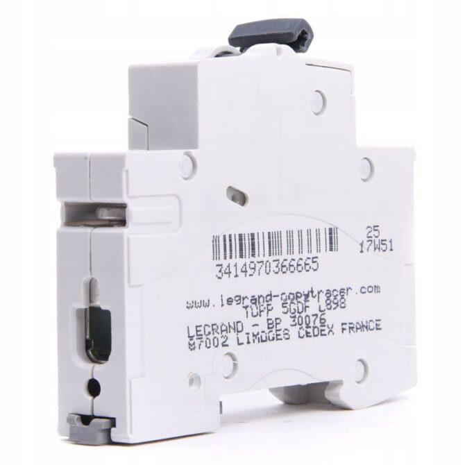 RX3 WYŁĄCZNIK NADPRĄDOWY B 10A 1P 1M 6KA 419134 - obrazek 4