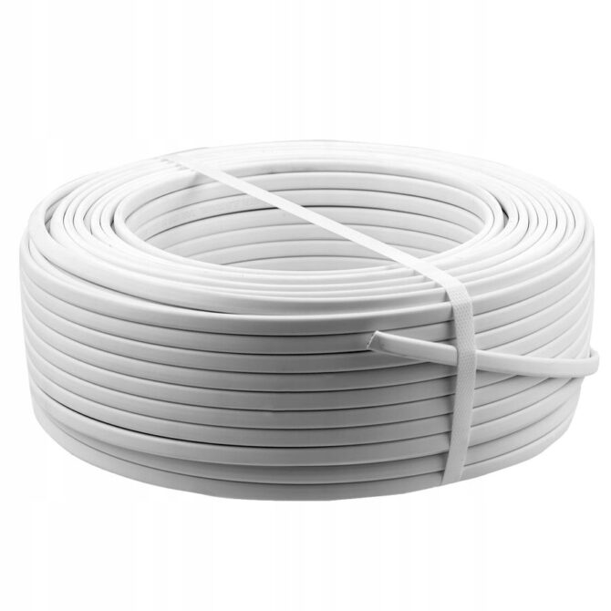 YDYP 3X 2.5 ŻO BIAŁY PRZEWÓD INSTALACYJNY PŁASKI DRUT 450/750V Elektrokabel - obrazek 12
