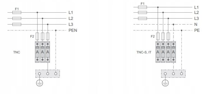 ST30B+C4P OGRANICZNIK PRZEPIĘĆ T1+T2 B+C 4P 4M 30/60KA SIMTEC 85201010 - obrazek 4