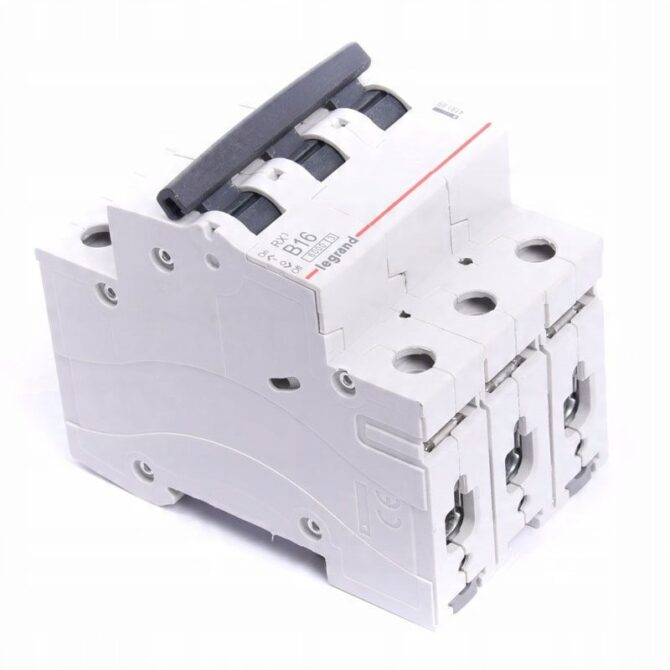 RX3 WYŁĄCZNIK NADPRĄDOWY B 16A 3P 3M 6KA 419169 - obrazek 5