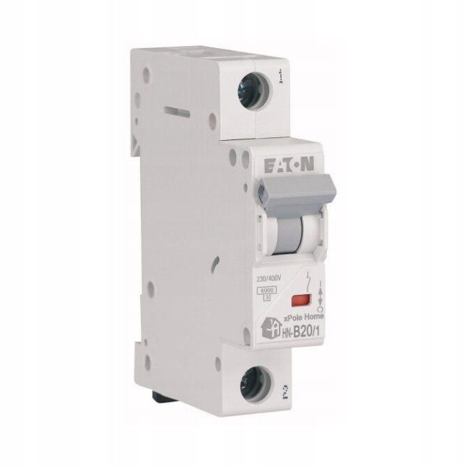 EATON WYŁĄCZNIK NADPRĄDOWY B 20A 1 BIEGUN HN-B20/1 - obrazek 2