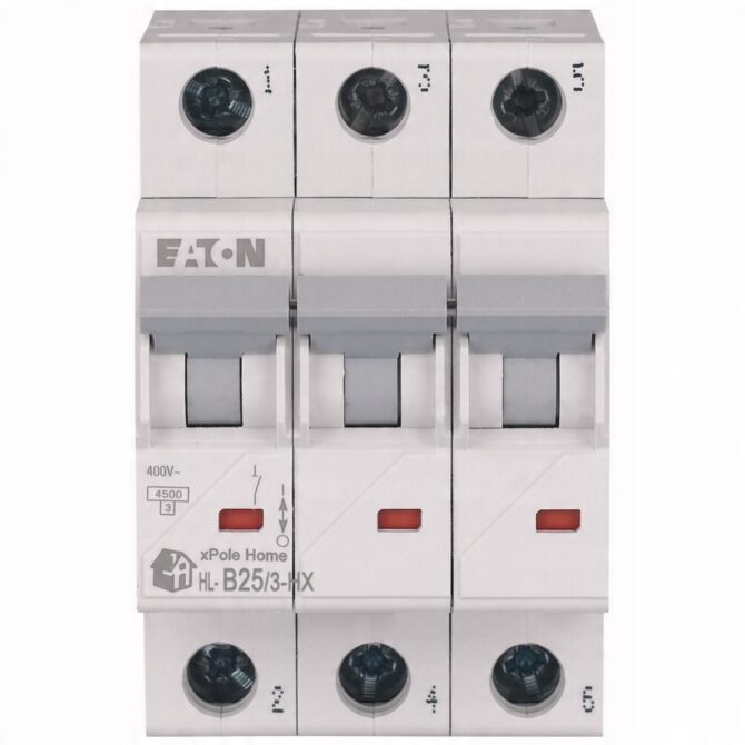 EATON WYŁĄCZNIK NADPRĄDOWY B 25A 3 BIEGUN HN-B25/3 194883 - obrazek 5