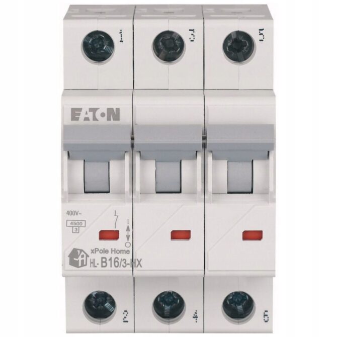 EATON WYŁĄCZNIK NADPRĄDOWY B 16A 3 BIEGUN HN-B16/3 194881 - obrazek 4
