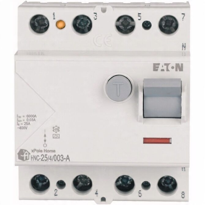 EATON WYŁĄCZNIK RÓŻNICOWOPRĄDOWY 25A HNC-25/4/003-A 194687 - obrazek 4