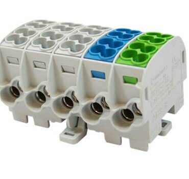 BLOK ROZDZIELCZY SCB 25-5X SZA/NIE/ZIE - ODGAŁĘŹNY AL/CU 81500020
