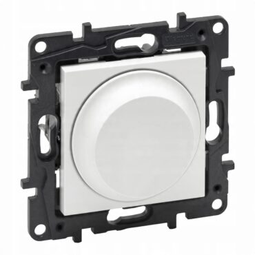 NILOE STEP MODUŁ BIAŁY ŚCIEMNIACZ OBROTOWY 2-PRZEWODOWY 5-300W 863152