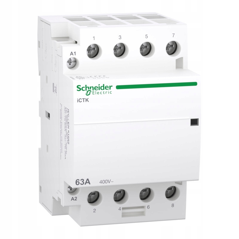 ICTK50-63/40 STYCZNIK MODUŁOWY 63A 4NO 50HZ 220-240V AC ACTI 9 A9C40463