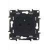 NILOE STEP MODUŁ CZARNY GNIAZDO 1X Z/U Z + ŁADOWARKA USB TYP C 1.5A 863538