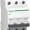 K60N WYŁĄCZNIK NADPRĄDOWY B 63A 3P 3M 6KA ACTI 9 A9K01363