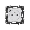 NILOE STEP MODUŁ BIAŁY GNIAZDO 1X Z/U Z + ŁADOWARKA USB TYP C 1.5A 863138