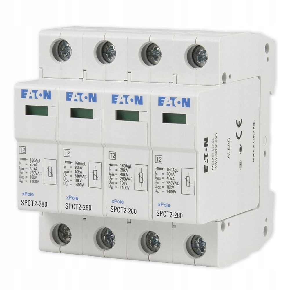 OGRANICZNIK PRZEPIĘĆ T2 C 4P 4M SPCT2-280/4 167596